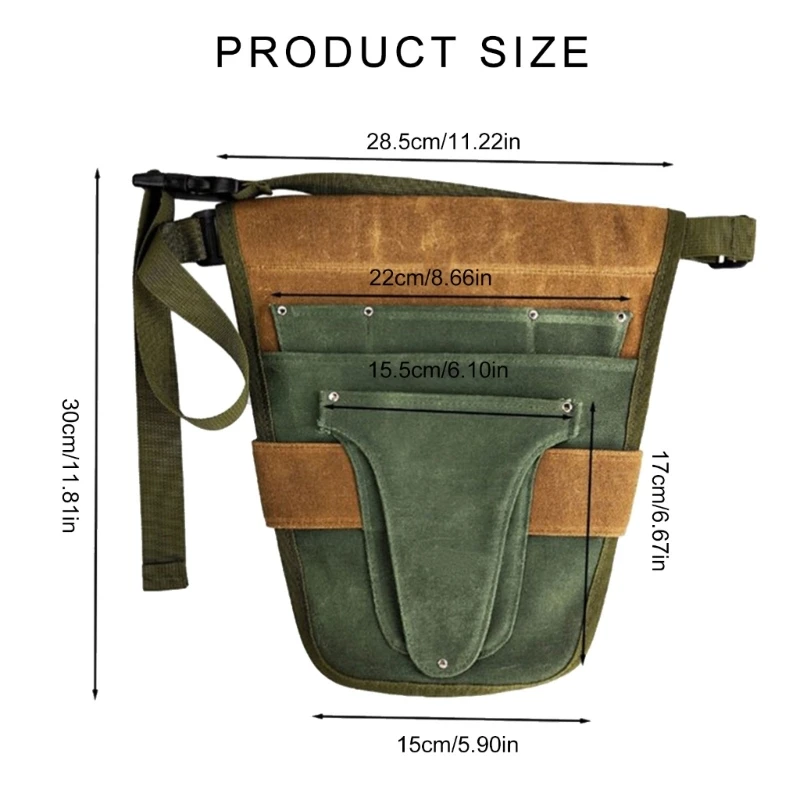 Ремень для инструментов органайзер садовых регулируемый фартук на пояс сада