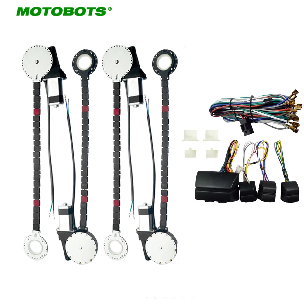 

Motobot DC12V Универсальный автомобиль/Авто 4 двери Электроника Power Window наборы с 8 шт/комплект Swithces и жгутом
