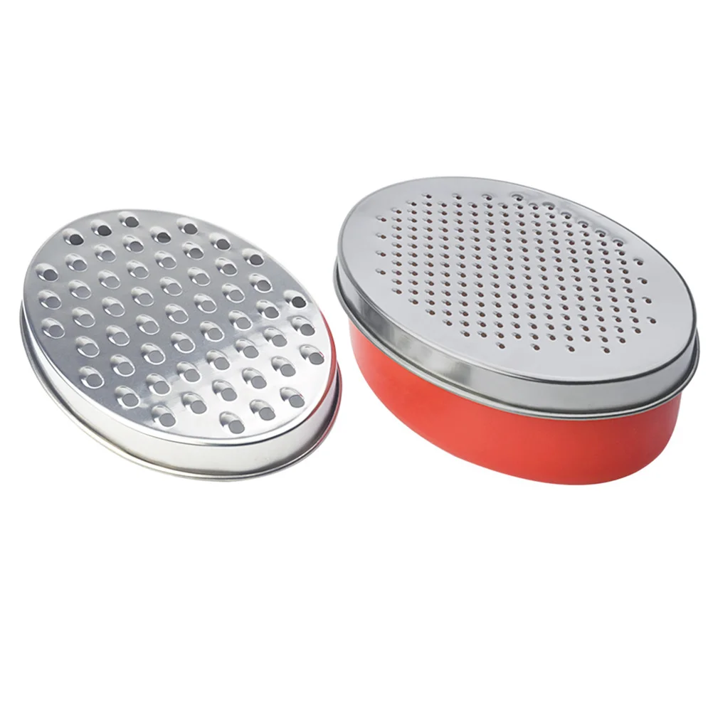 

Grater Cheese Slicer Vegetable Kitchen Steel Stainless Zester Container Hand Foodsrotary Shredder Toolsmall Fruit Ginger Butter