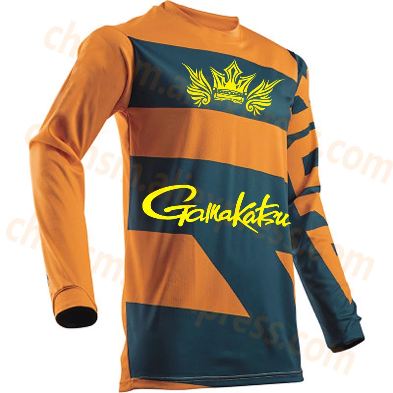 

2022 A Performance Fishing Men Shirt UPF 50 UV Sun Protection Long Sleeve Quick Dry Mesh Cooling Rash Guard Fishing Clothes