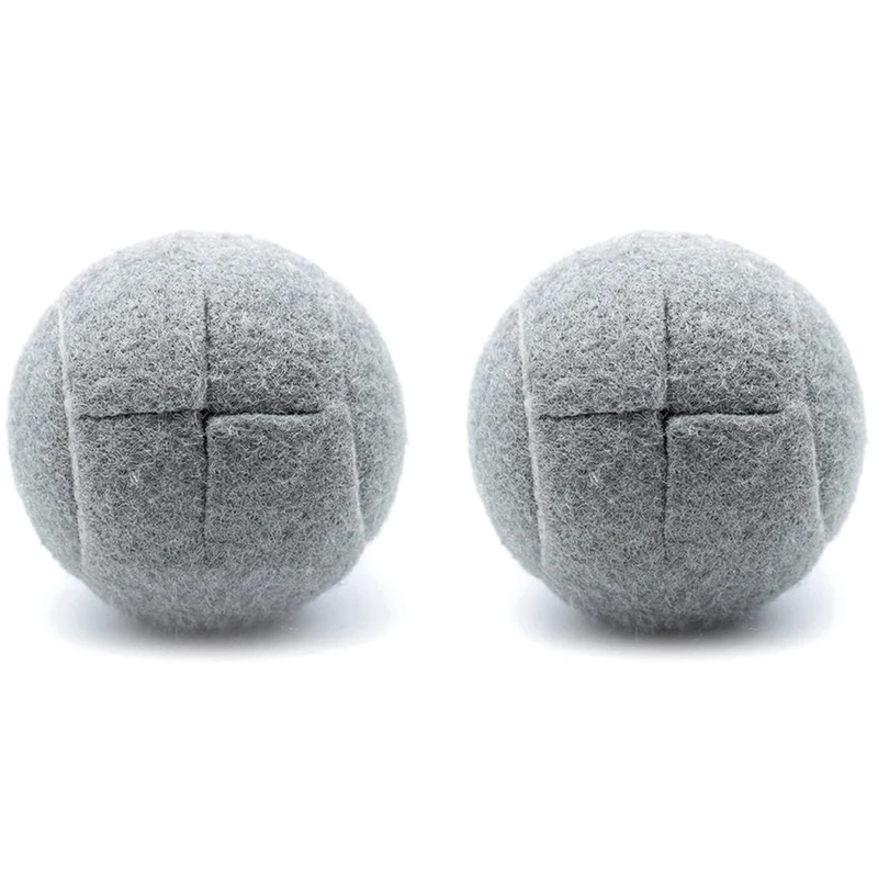 

8 PCS Precut Walker Tennis Ball For Furniture Legs And Floor Protection, Heavy Duty Long Lasting Felt Pad Covering,Grey