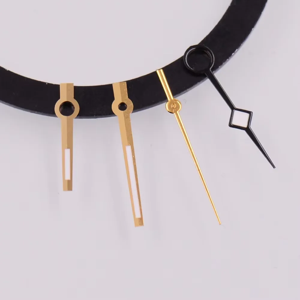 Зеленые светящиеся часы NH34 NH34A с автоматическим механизмом аксессуары для ручных