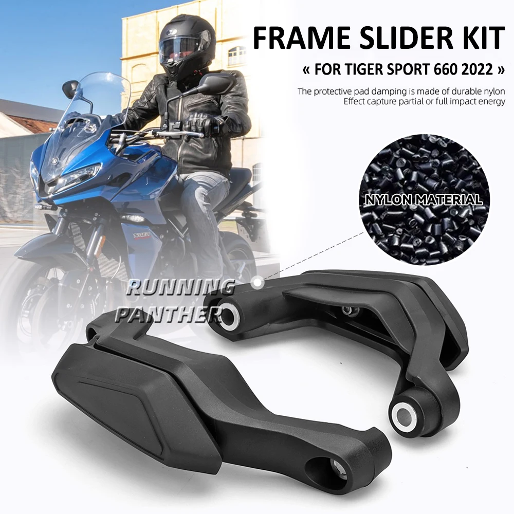 

Для Tiger Sport 660 Sport660 2022 защита двигателя мотоцикла защита от удара Рамка слайдер защита от падения Защитная крышка от удара