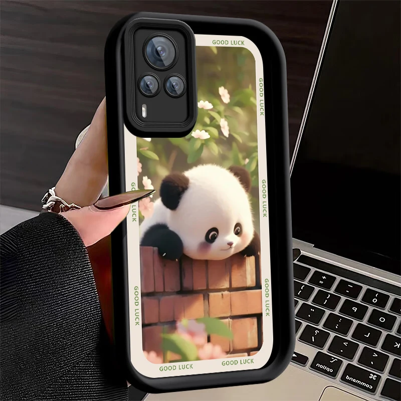 Милый мягкий чехол с рисунком панды для VIVO Y35m Y78 Plus Y78m Y77 Y77e Y73t Y11 Y35 Y76s t1