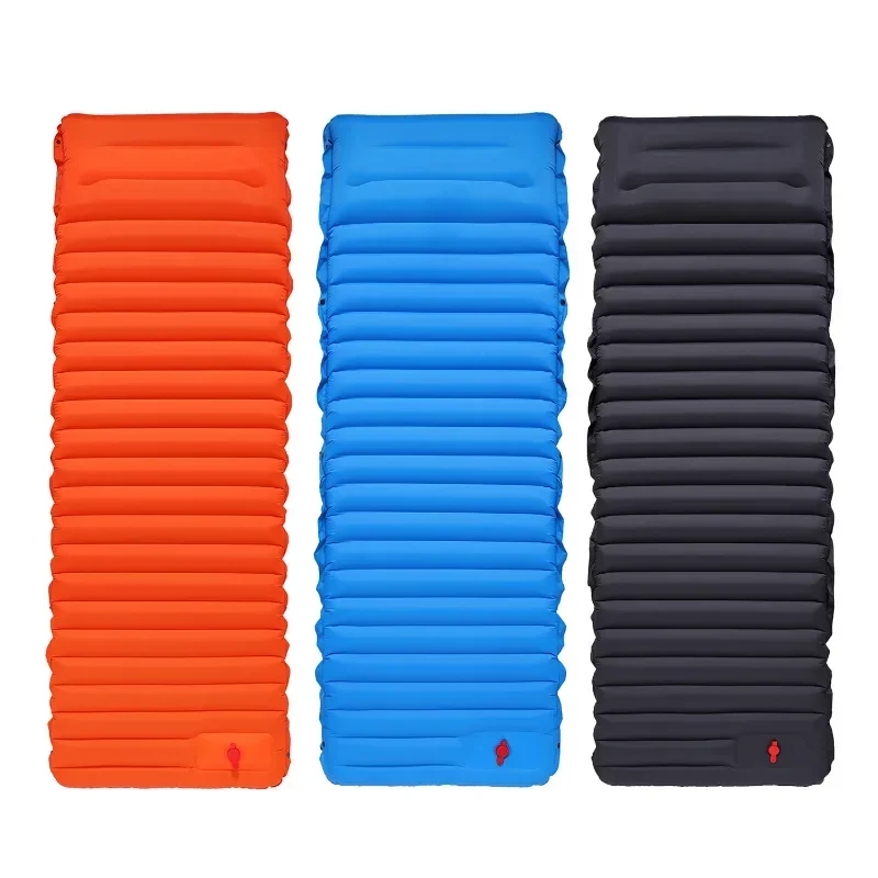 

Ultralight Self-inflating Air Mattress Widen Sleeping Pad Splicing Inflatable Bed Beach Picnic Mat Camping Tent Air Cushion