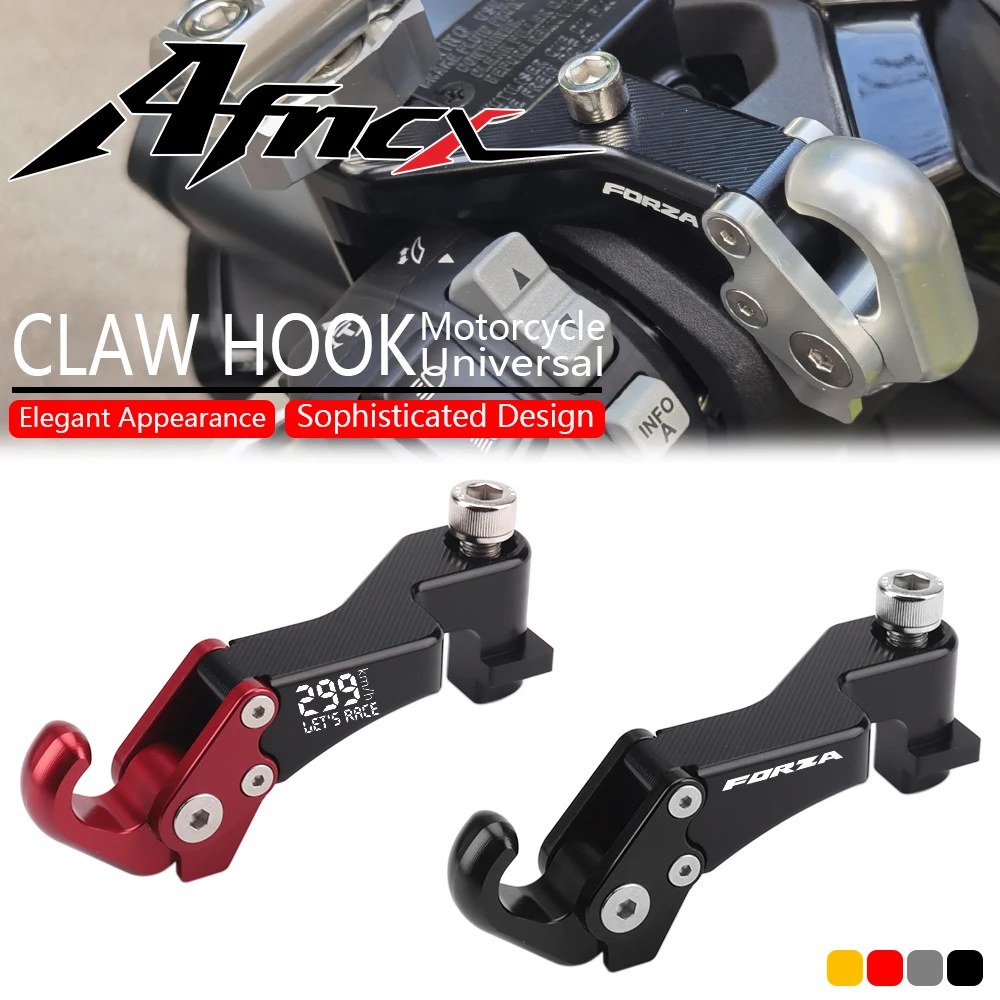 

Motorcycle Helmet Claw Hook Luggage Bag Cradle Storage Hanger For Honda Forza 750 NSS 350 300 250 125 Forza750 Forza125 NSS350