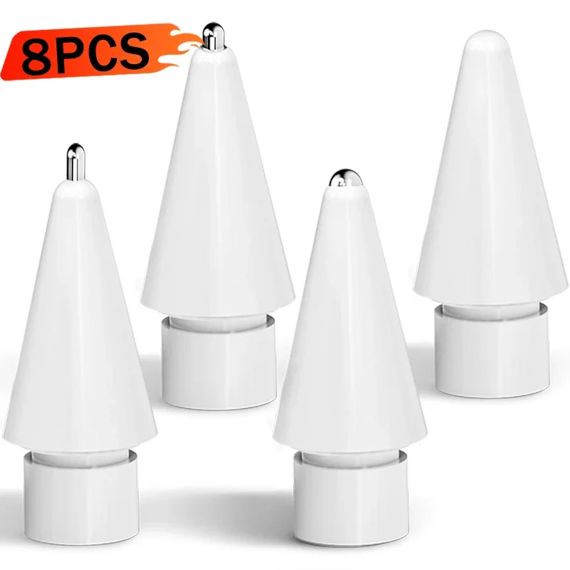 1-8 шт. сменные наконечники для Apple Pencil 1-го/2-го поколения iPodencil 2B 3 0 5 4 без износа