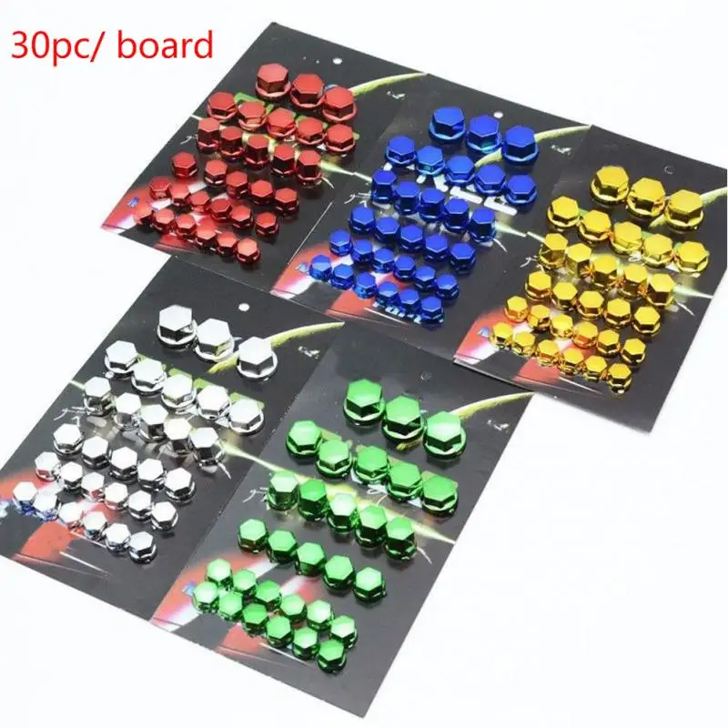 

30pcs/set Motorcycle color screw cap decoration for YAMAHA YX600 RADIAN FZ700 GENESIS RD500 FJ600 FZ600 SRX600