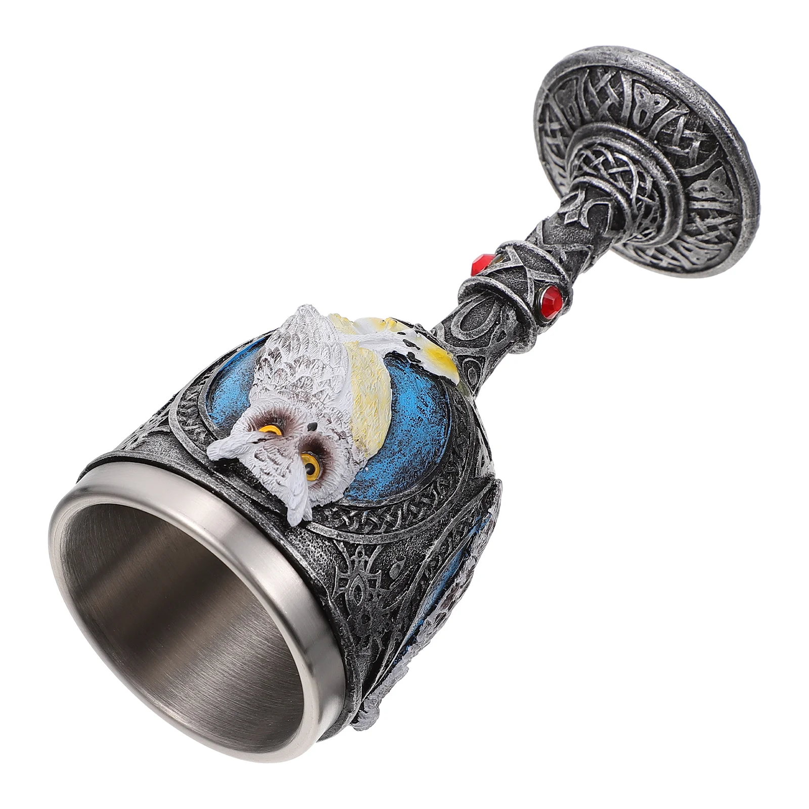 

1 шт. чашка Уникальный Бокал в виде совы домашнее стеклянное настольное украшение