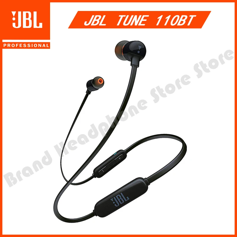 

Оригинальные беспроводные Bluetooth-наушники JBL TUNE T110BT, магнитная спортивная Гарнитура, музыкальные наушники с поддержкой громкой связи и микро...
