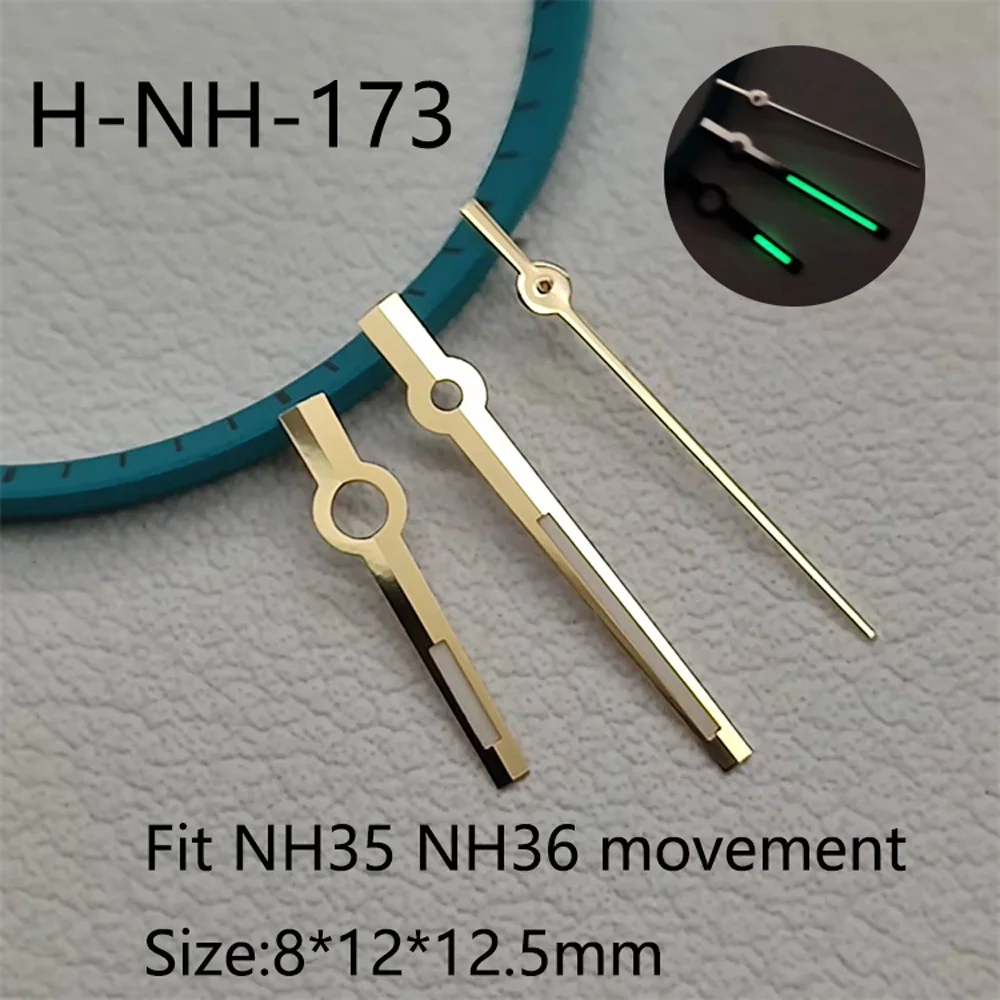DIY Watch Hands Modified Watches Accessories Watch Hands luminous Hands Fit NH35 NH36 Movement
