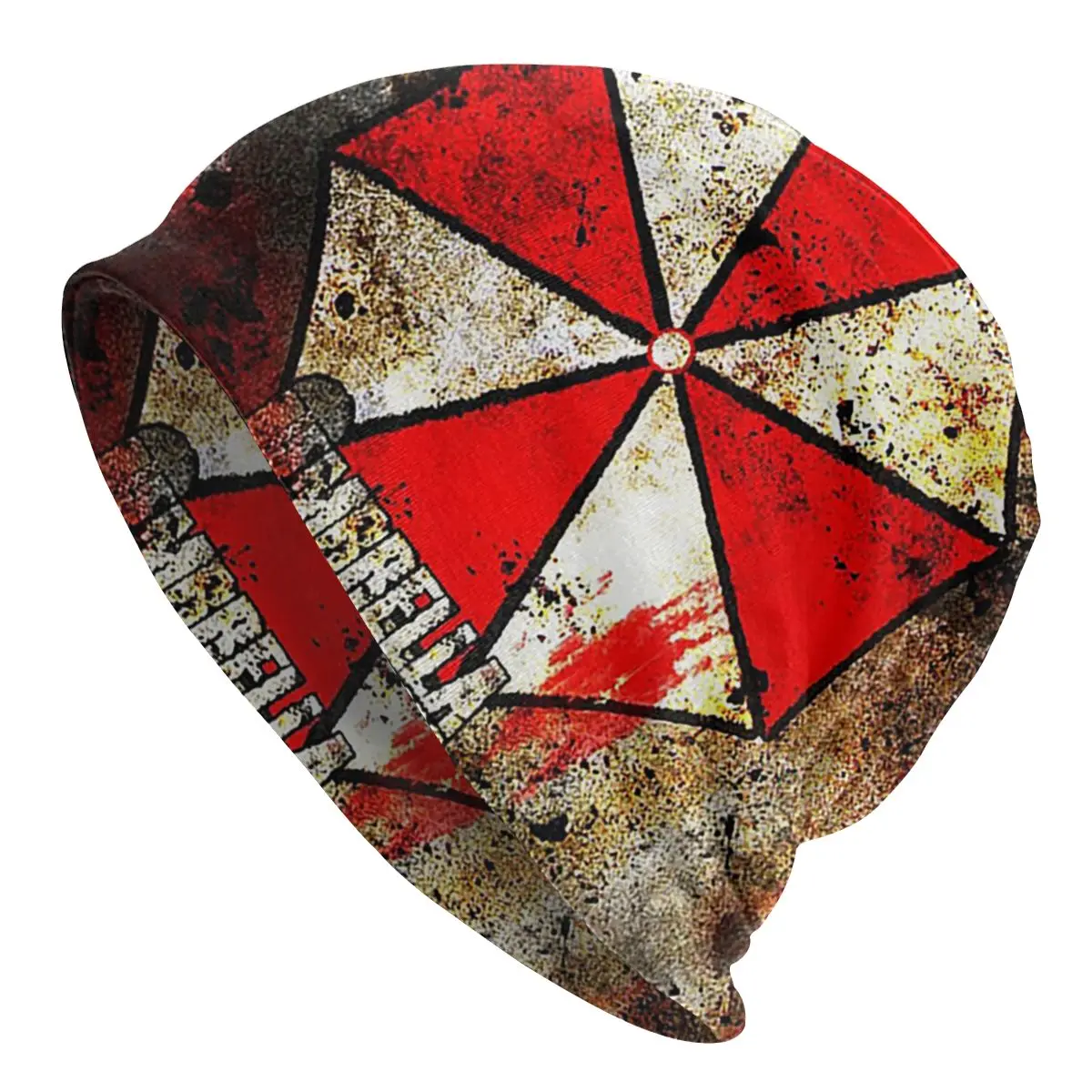 

Вязаная шапка «зомби», крутая уличная шапка «Umbrella Corporation», шапочки, Шапка-бини, шапка унисекс, теплая шапка двойного назначения