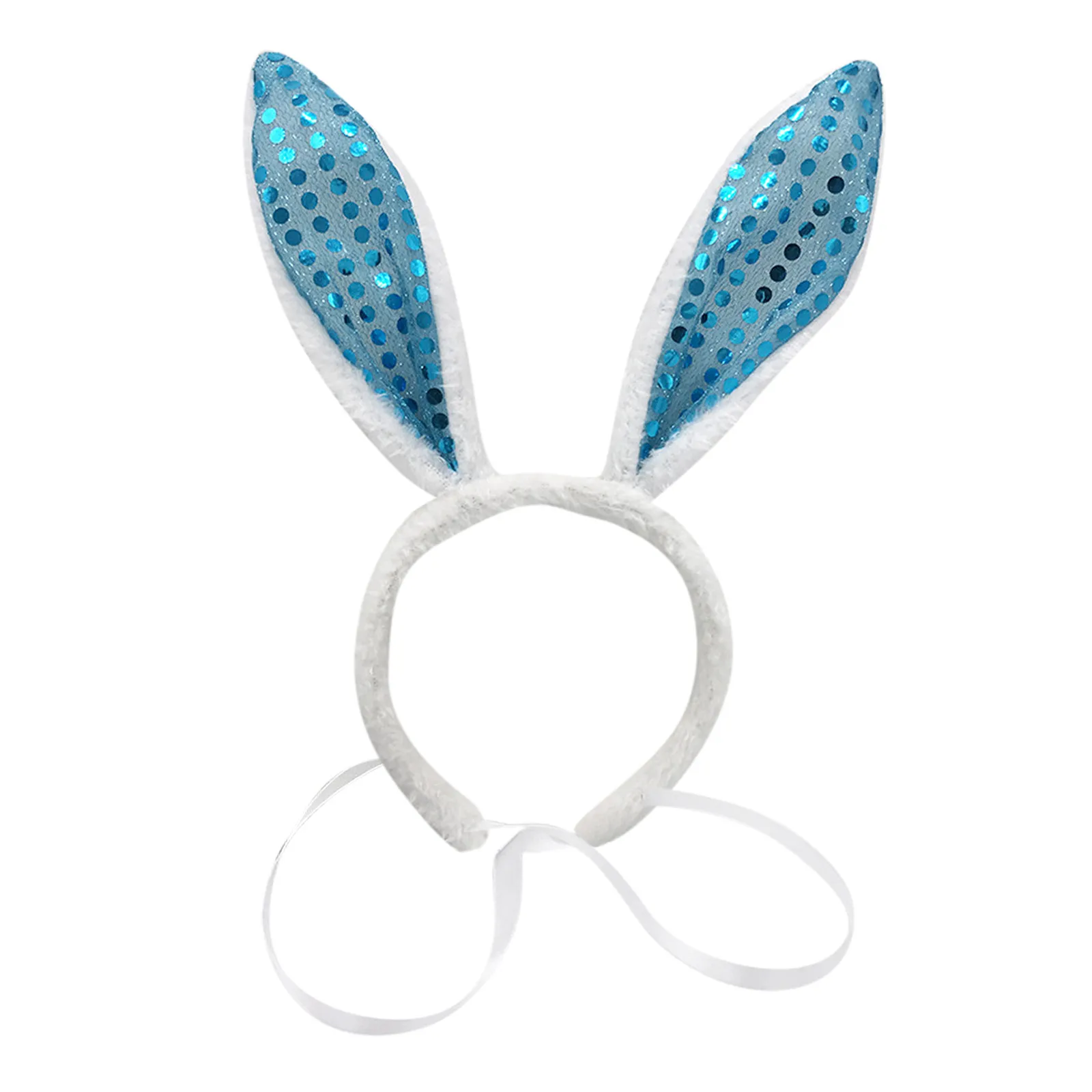 

Cute Easter Adult Hairband Cute Rabbit Ear Pink Headband Prop Plush Hairband Bunny Easter Party Decorations For Home