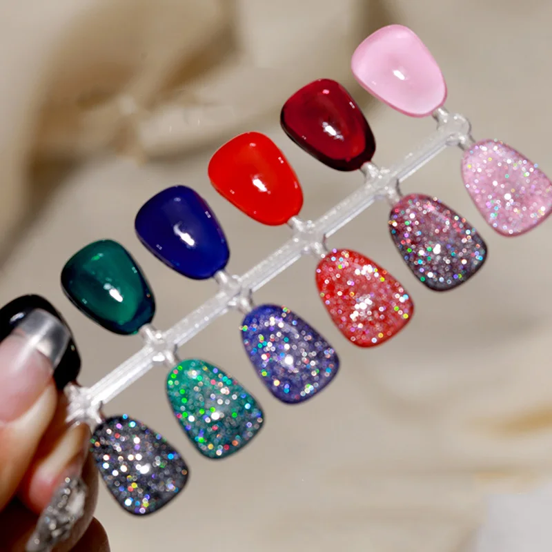 Гель-лак для ногтей LILYCUTE 7 мл блестящий Полупостоянный |