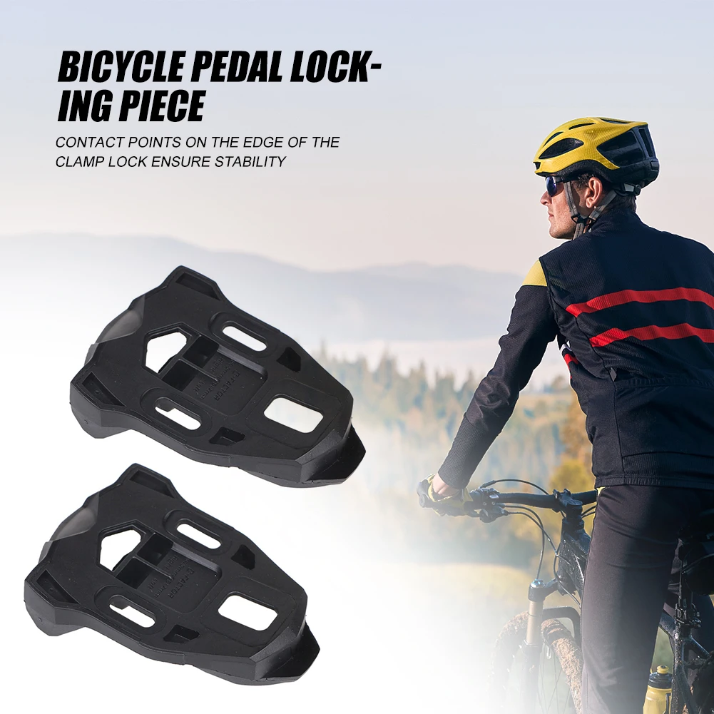

Набор велосипедных клинов, пластиковые черные клипсы для дорожного велосипеда, велосипедные педали, клипсы с замком, противоскользящие кли...