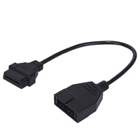 hot sale newest obd 2 obd2 connector for gm 12 pin obd ii adapter to 16pin diagnostic cable gm 12pin for gm vehicles diagnostic
