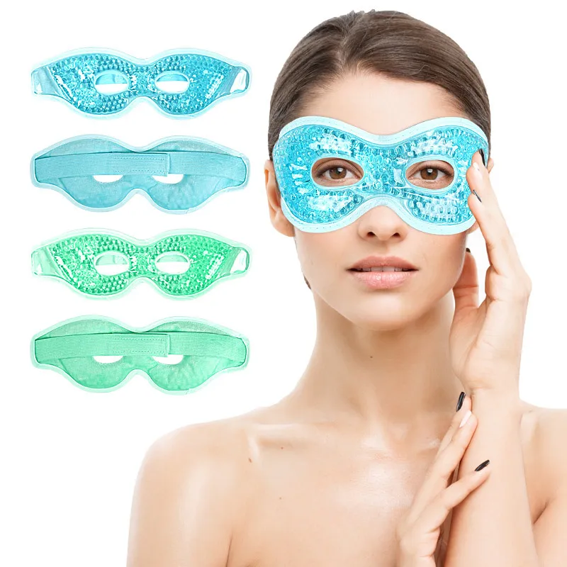 

Gel Eye Mask Reusable Cold Cooling Soothing Relief Tired Eye Headache Fatigue Relaxing Pad Remove Dark Circles Eye Ice Bag