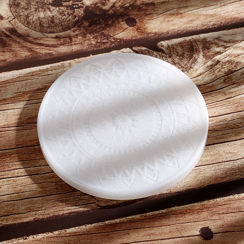 Силиконовая форма для подставки в виде мандалы формы забрасывания цветов из