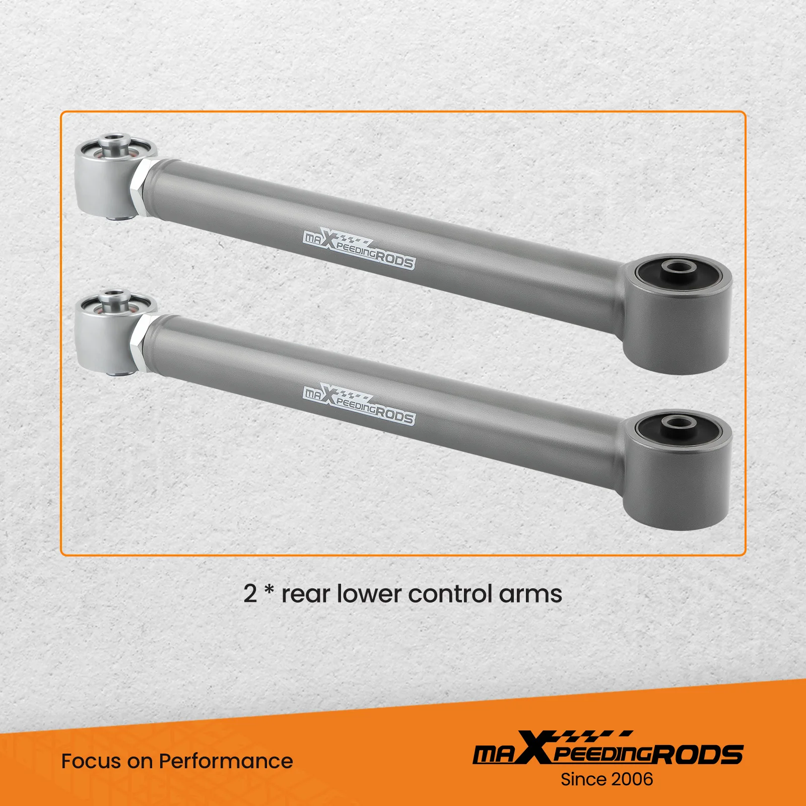 1 пара регулируемых задних нижних рычагов управления подъемником 0-6 дюймов для Jeep