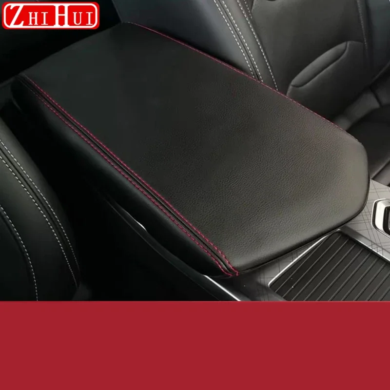 

Для Geely New Coolray 2024 2023, рестайлинг, автомобильный Стайлинг, подлокотник, антигрязная накладка, наклейка, чехол из искусственной кожи, автоаксессуары