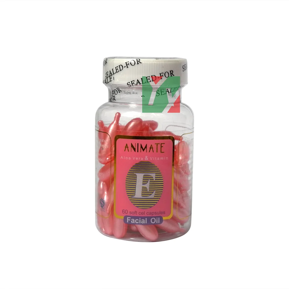 

Оптовая и розничная продажа, алоэ вера и витамин Е, масло для лица, 60 мягких капсул целлюлозы для увлажнения