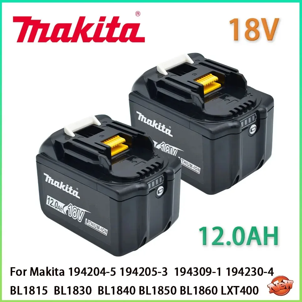 100% оригинальный аккумулятор Makita18V 18/12Ah для Makita 18V BL1830 BL1830B BL1840 BL1840B BL1850 BL1850B