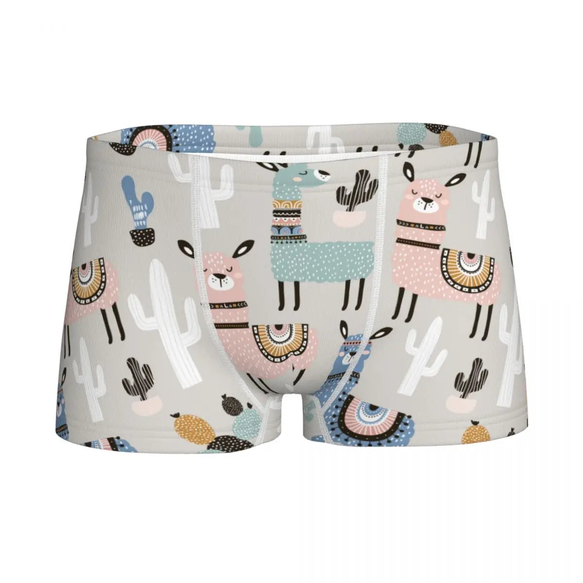 

Boys Alpaca Boxers Cotton Youth Breathable Underwear Animal Children's Boxer Briefs Pop Teenagers Underpants