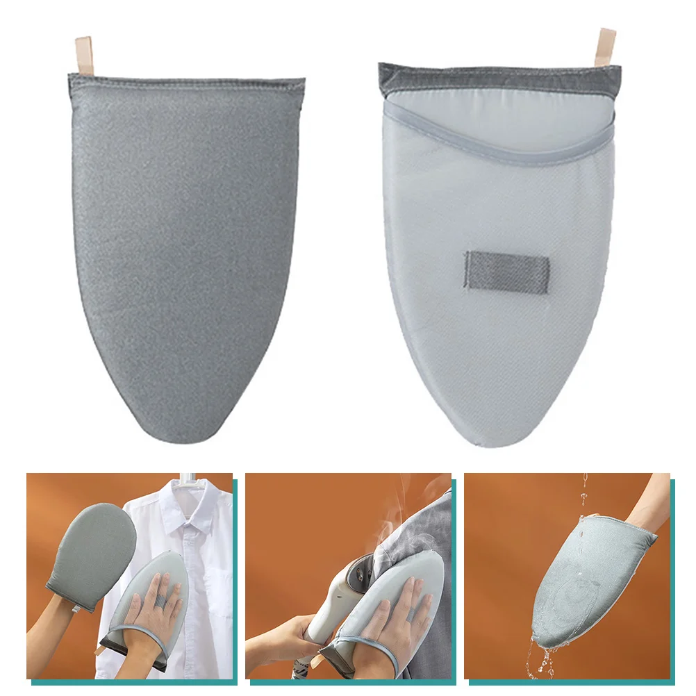 

2pcs Ironing Plate Clothes Steamers Waterproof Steam Mitt for Home