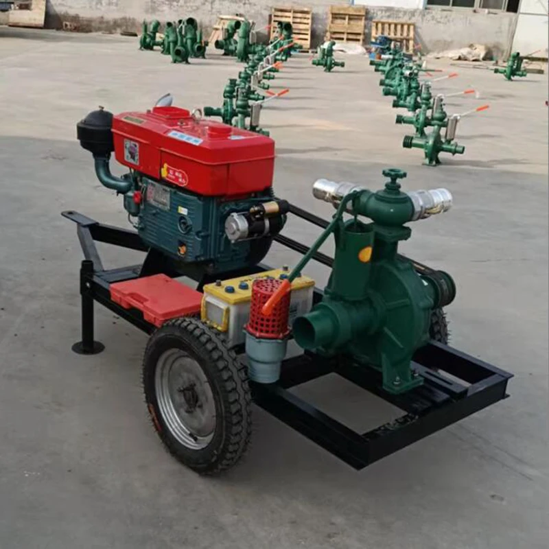

Large flow pump for farmland irrigation