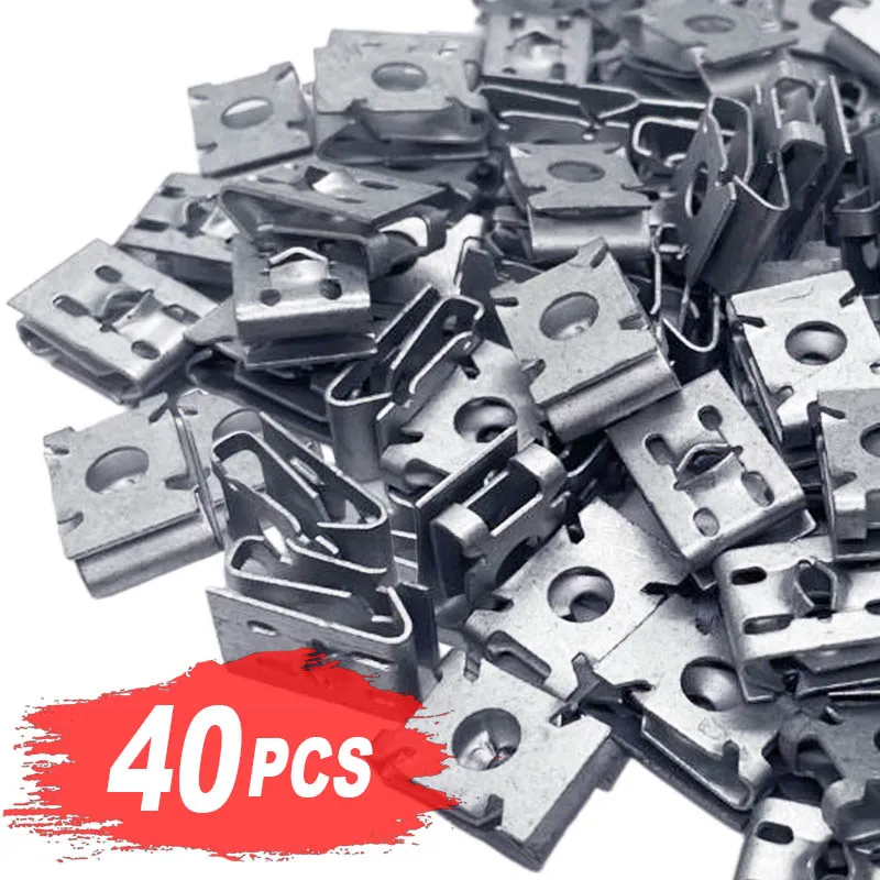 

Автомобильный металлический гаечный зажим типа N, язычок ST4.2, винтовое основание для VW Sagitar Magotan Jetta, шина номерного знака, пряжка Dacromet 11X16 мм