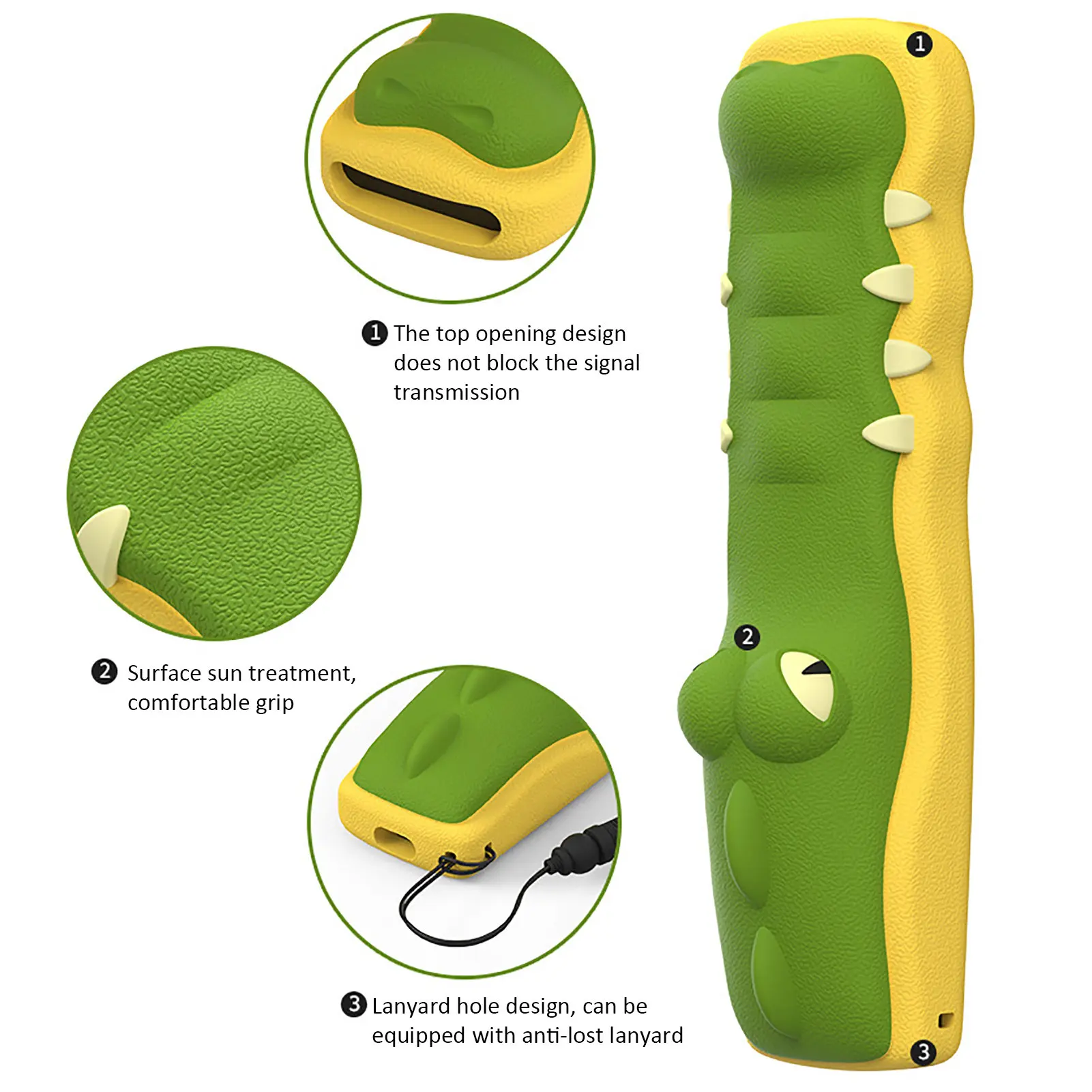 TV Remote Control Protective Case For Samsung BN59-01357 Smartone 3rd Generation Lanyard Hole Design Cover