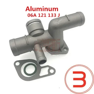 Соединитель шланга охлаждающей жидкости из алюминиевого сплава подходит для Golf