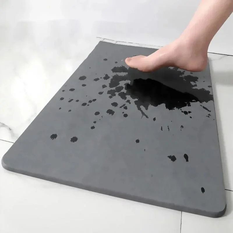 Коврик из диатомита каменный коврик для ванной супервпитывающий ковер