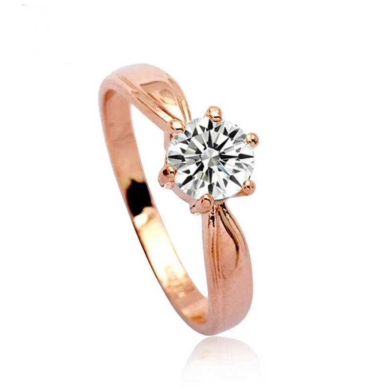 Обручальное Кольцо Italina riгант с австрийским кристаллом Stellux кубический цирконий #