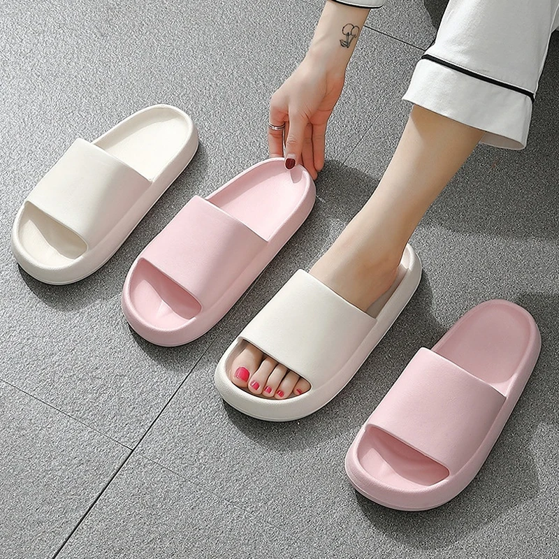 

Men Home Slippers Male Sandals Bathroom Women Non Slip Outdoor Anti Skid Beach Slides Casual Flip Flops 2023 New Trend Summer