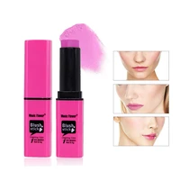 1pcs face mineral pigment cheek blusher stick long lasting makeup professional contour shadow pink rouge stick cosmetics