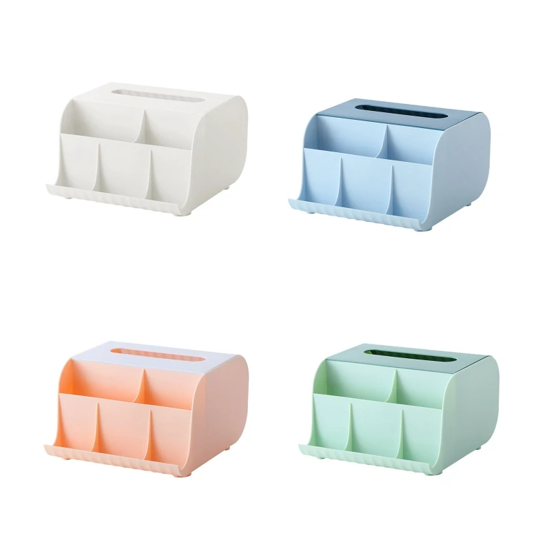 

K92C Stationery Organizer Storage Box Home Office Supply for Cards Tissue Small Craft