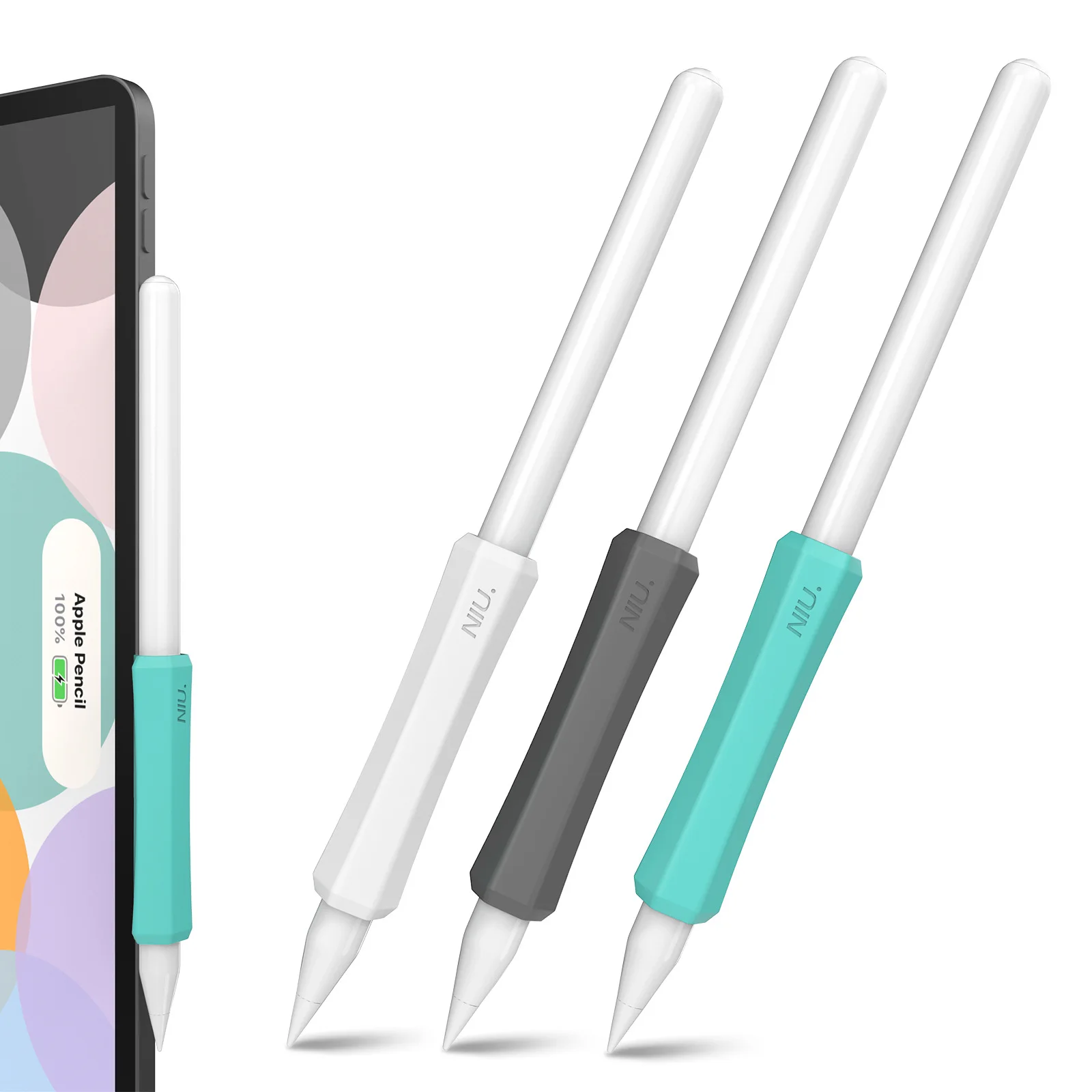 

Нескользящий Силиконовый Держатель для стилуса Apple Pencil поколения 1/2, защитный чехол для apple 2 Gen