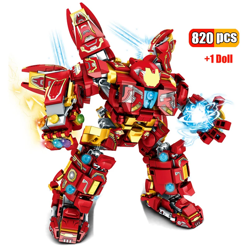 820 шт. Детский конструктор военный воин |