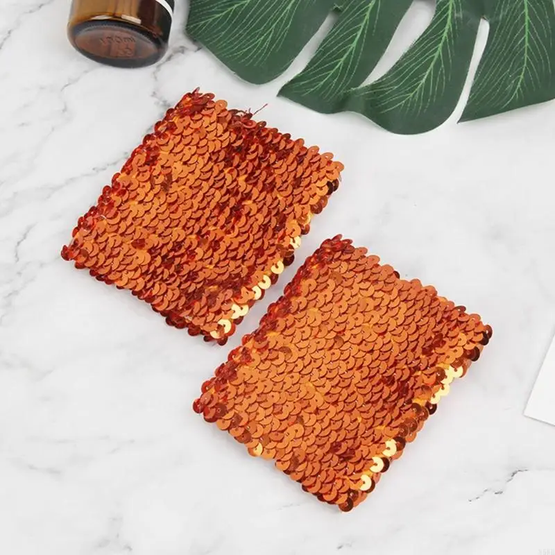 N5KB Стильные эластичные рукава на рукавах со сверкающими блестками для торжеств