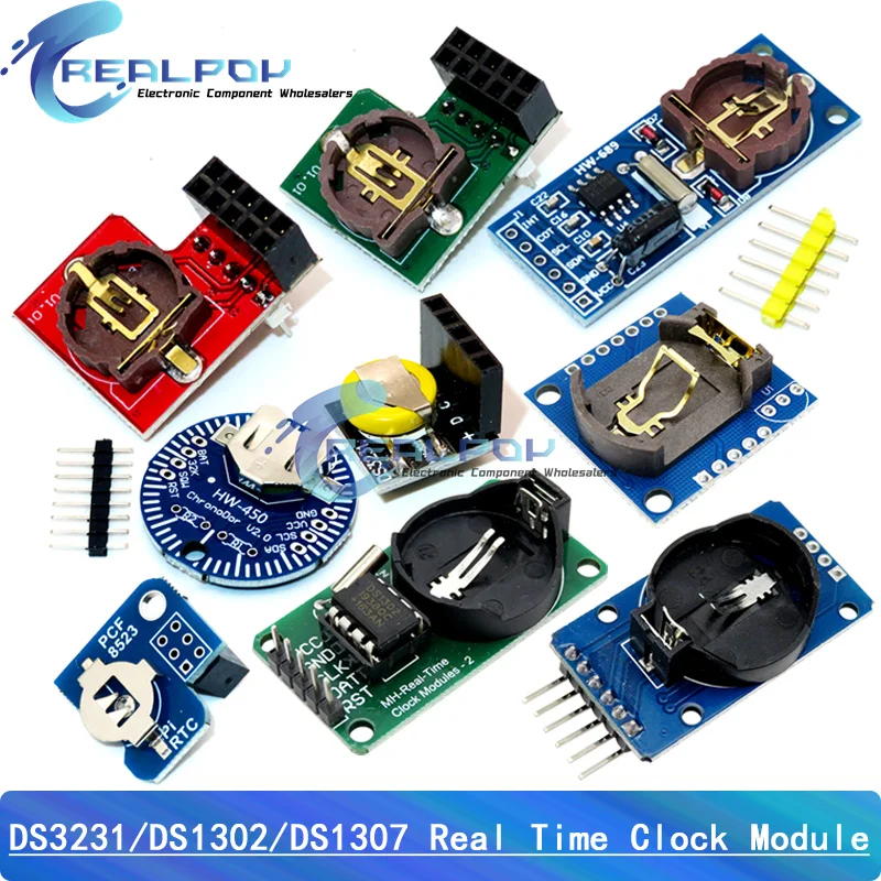 DS1302 / DS1307 / PCF8563 / DS3231 AT24C32 I2C IIC память 3,3 в-5 в ...