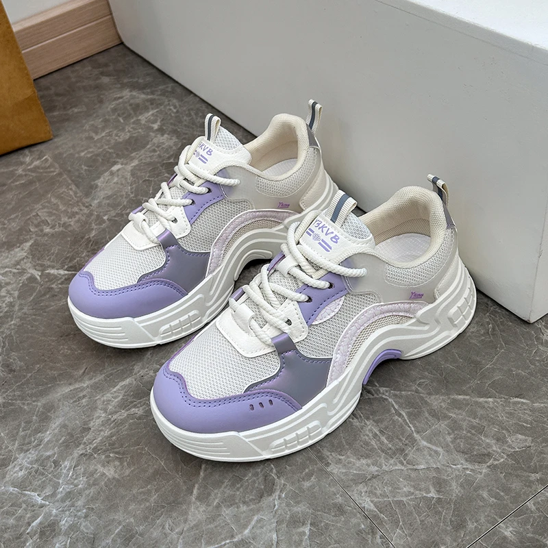 Женские кроссовки с воздушной подушкой модные сетчатые Повседневные Дышащие