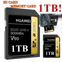 100 super large memory card camera memory card1tb 512gb 256gb camera uav outdoor travel level 10 sdxc sd card 633x c10 300mbs