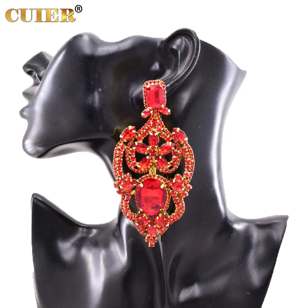 Роскошные серьги-подвески CUIER 10 5 см для женщин