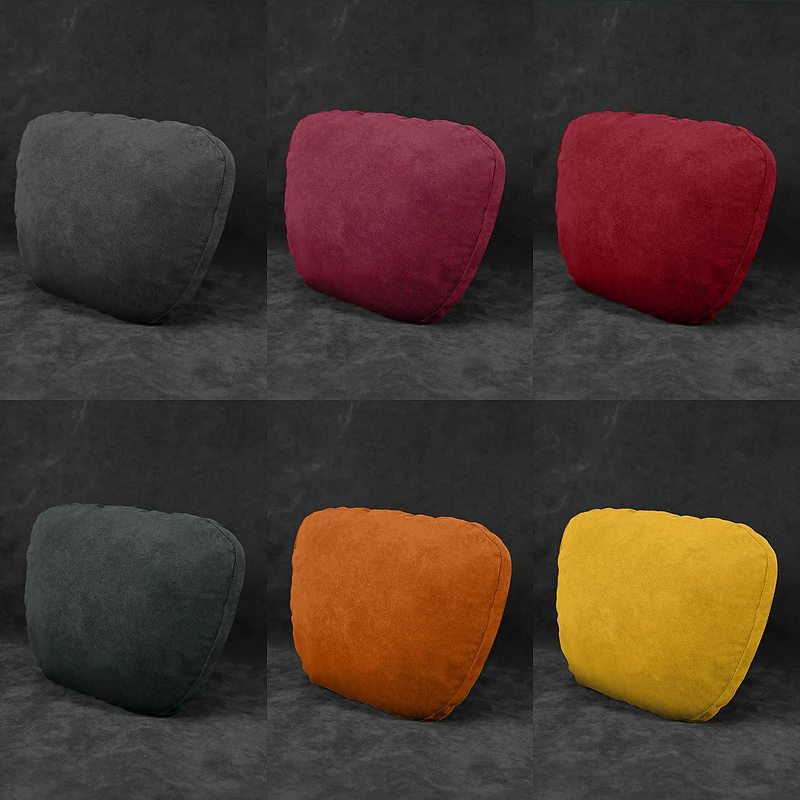 Для GEELY Alcnatara замшевый Автомобильный подголовник поддержка шеи сиденье мягкая