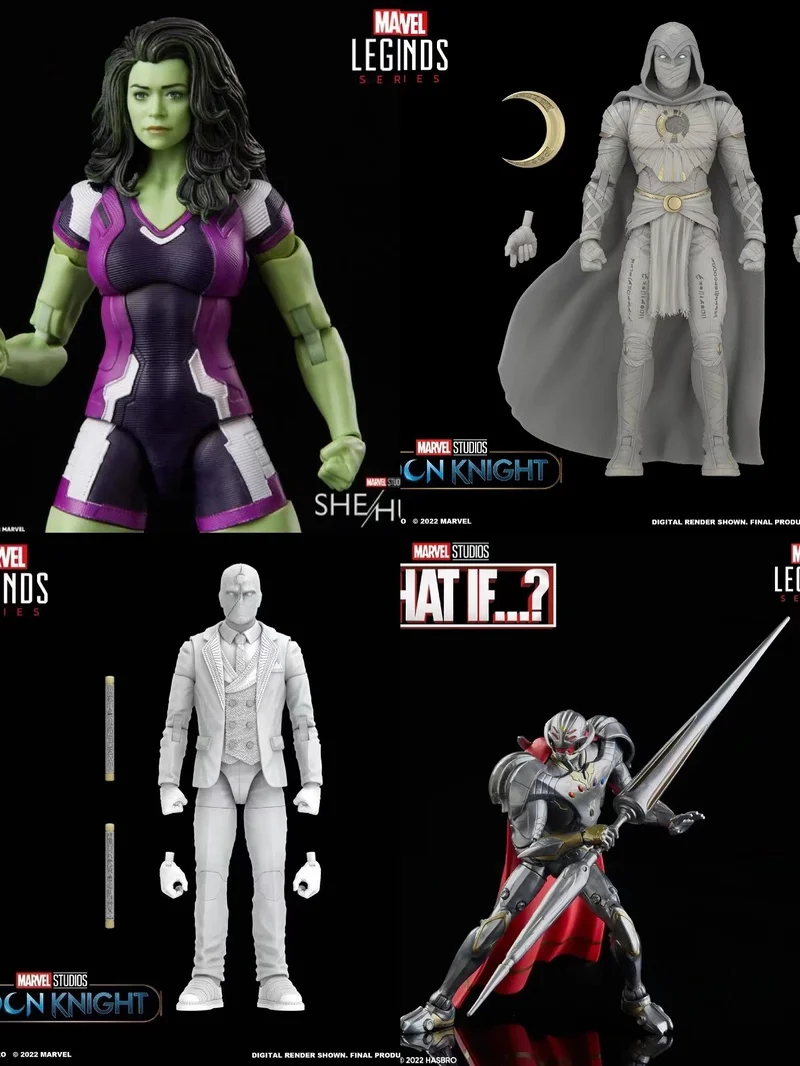 

Фигурка ML Legends Moon Knight Mr.Knight Lady Hawkeye She-Hulk Kate епископ Шарон, 6 дюймов, фигурка Infinity Ultron What If, игрушка