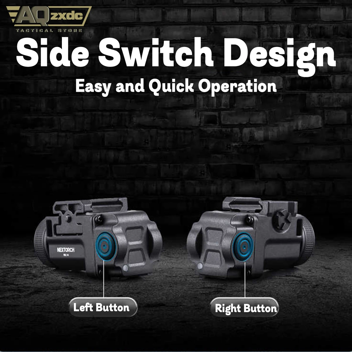 Тактическое оружие WL14 искусственное с 500 люменами регулируемое яркий