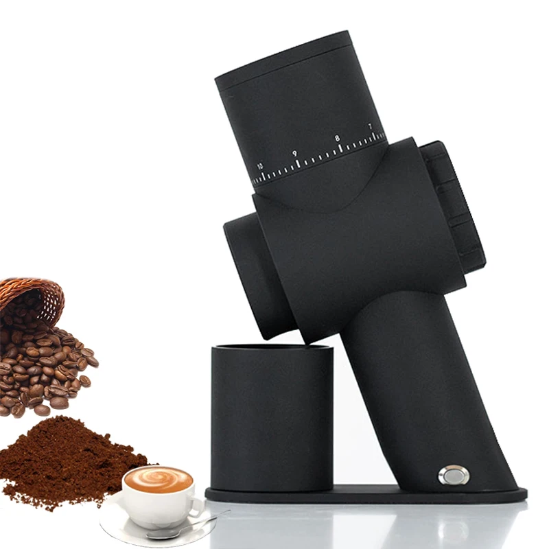 

Portable Electric Coffee Grinder Single Product Titanium Conical Burr Exquisite Small Espresso Coffee Grinder Machine 100-240V