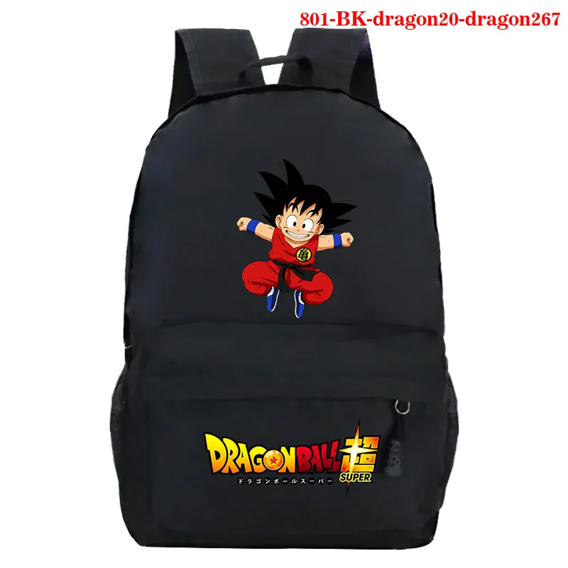 Mochila escolar Son Goku para niño y niña, bolsa para volver a...