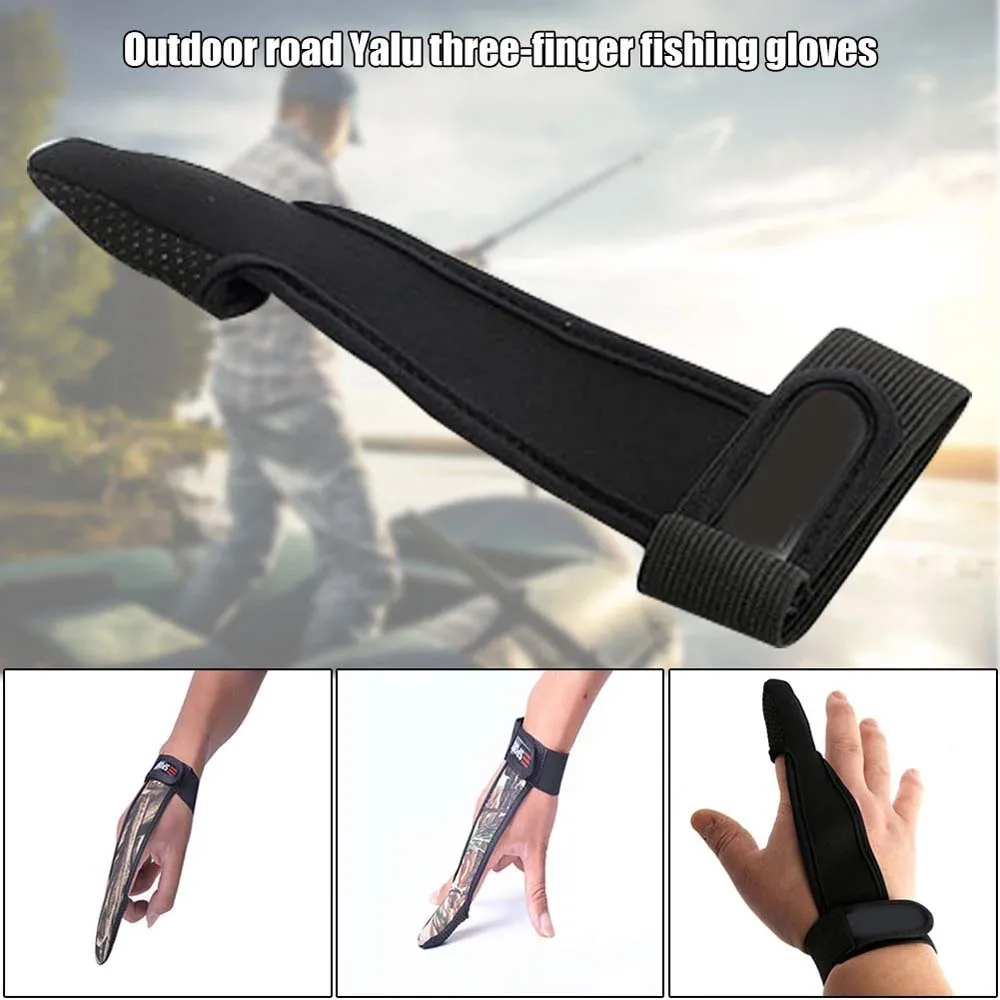 Рыболовные перчатки с контрольной линией рыболовные открытыми пальцами
